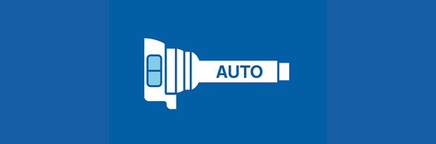 Illustration of a motorcycle handlebar on an automatic bike