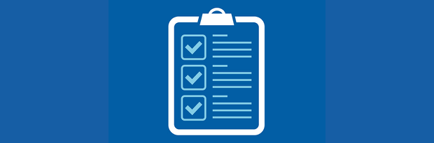 Illustration of a clipboard with ticks